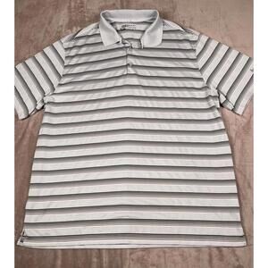Nike Golf Dri-FIT Striped Polo Shirt - Stylish & Comfortable